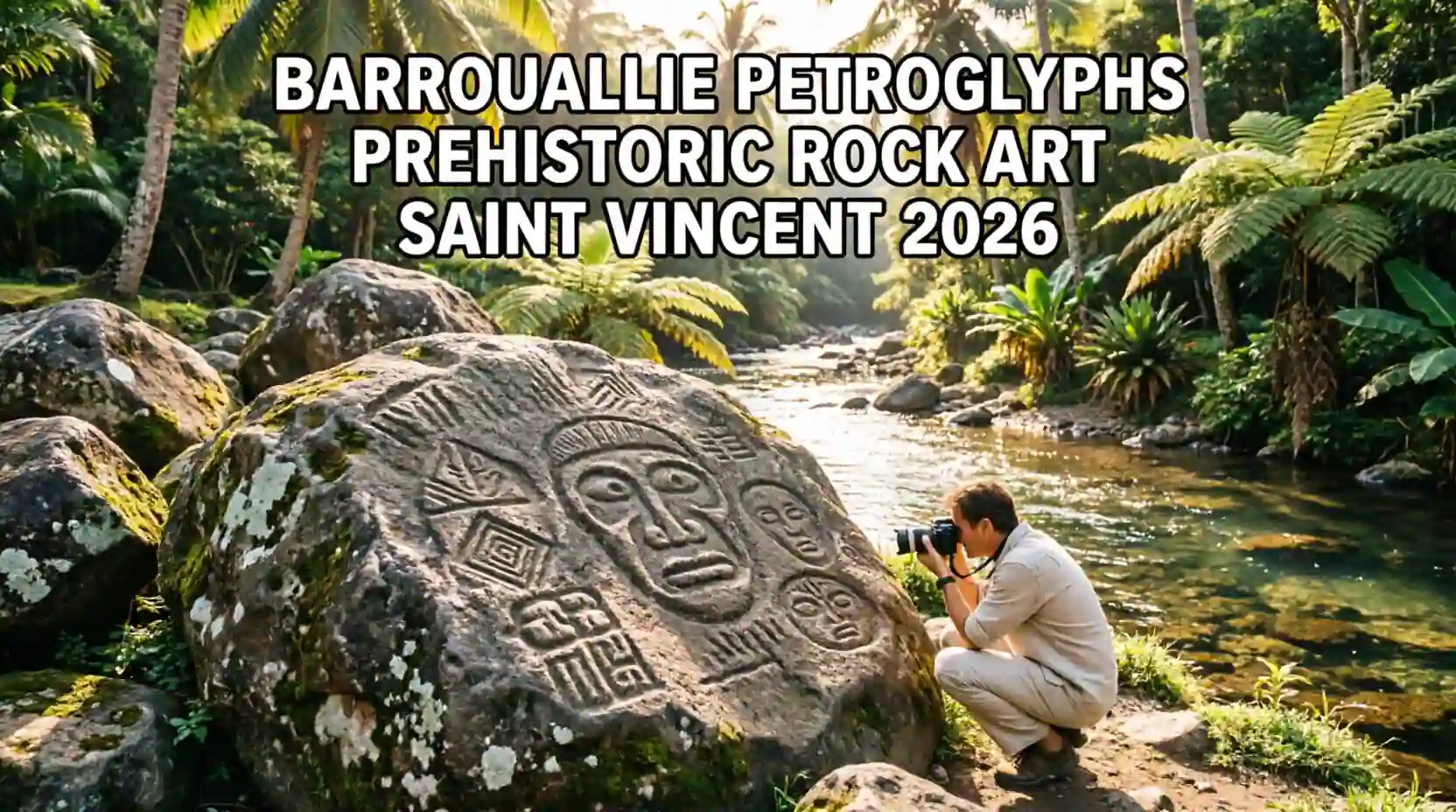 Exploring the Rock Art of the Barrouallie Petroglyphs: A Prehistoric Site Guide to Saint Vincent's Indigenous Heritage