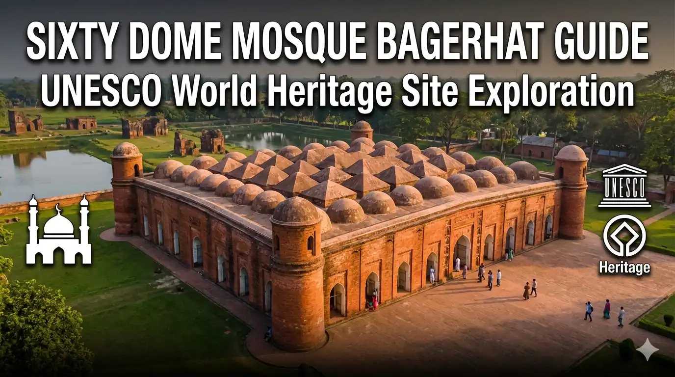 Exploring the Sixty Dome Mosque in Bagerhat UNESCO Heritage Guide