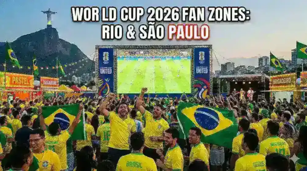 FIFA World Cup 2026 Fan Zones: Rio & São Paulo Guide