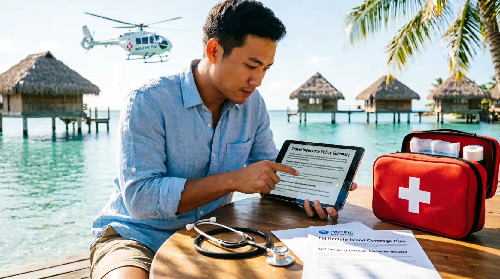 Fiji Travel Insurance Medical Evacuation Coverage Remote Island Resorts