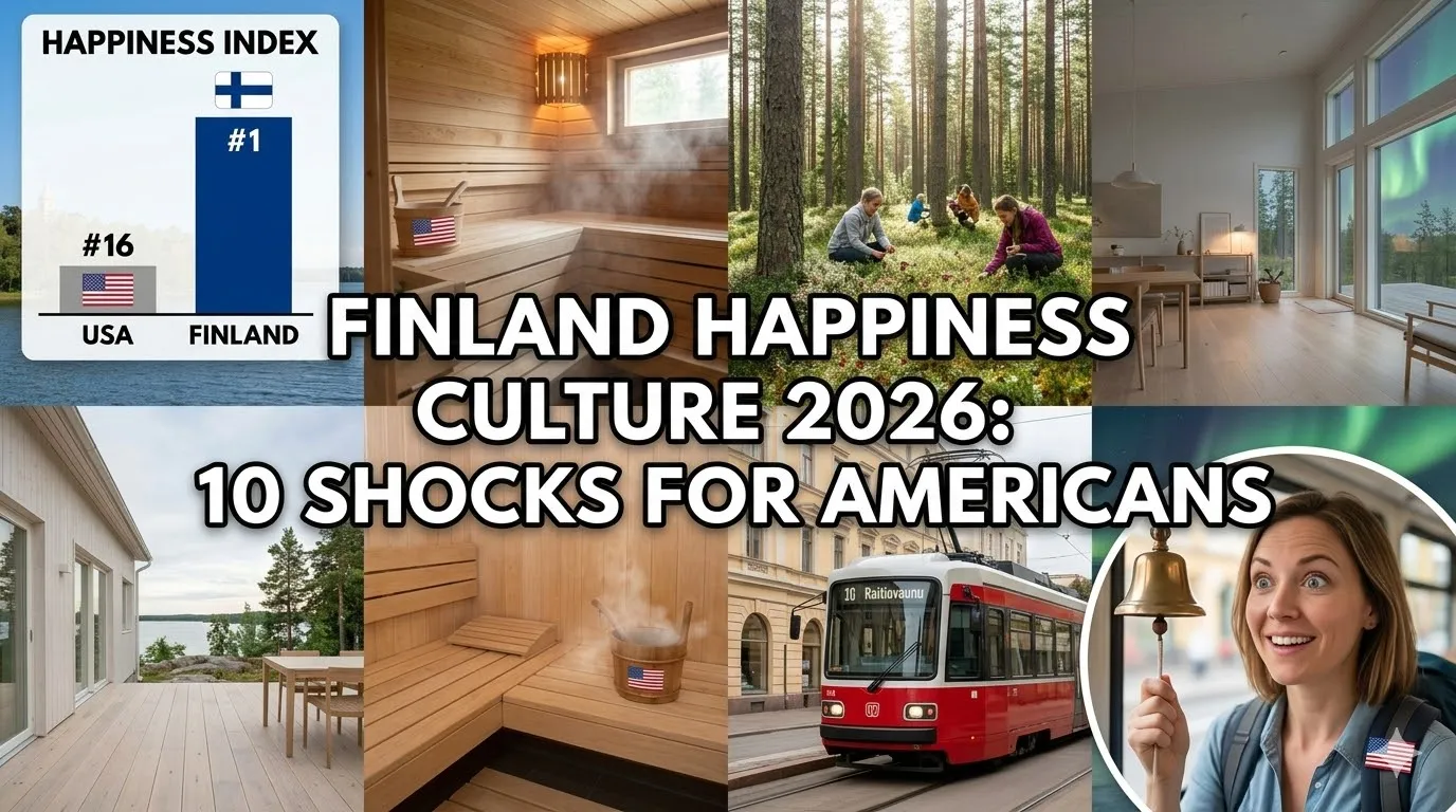 Pet Nest Lab - Finland Happiness Culture 2026: 10 Shocks for Americans