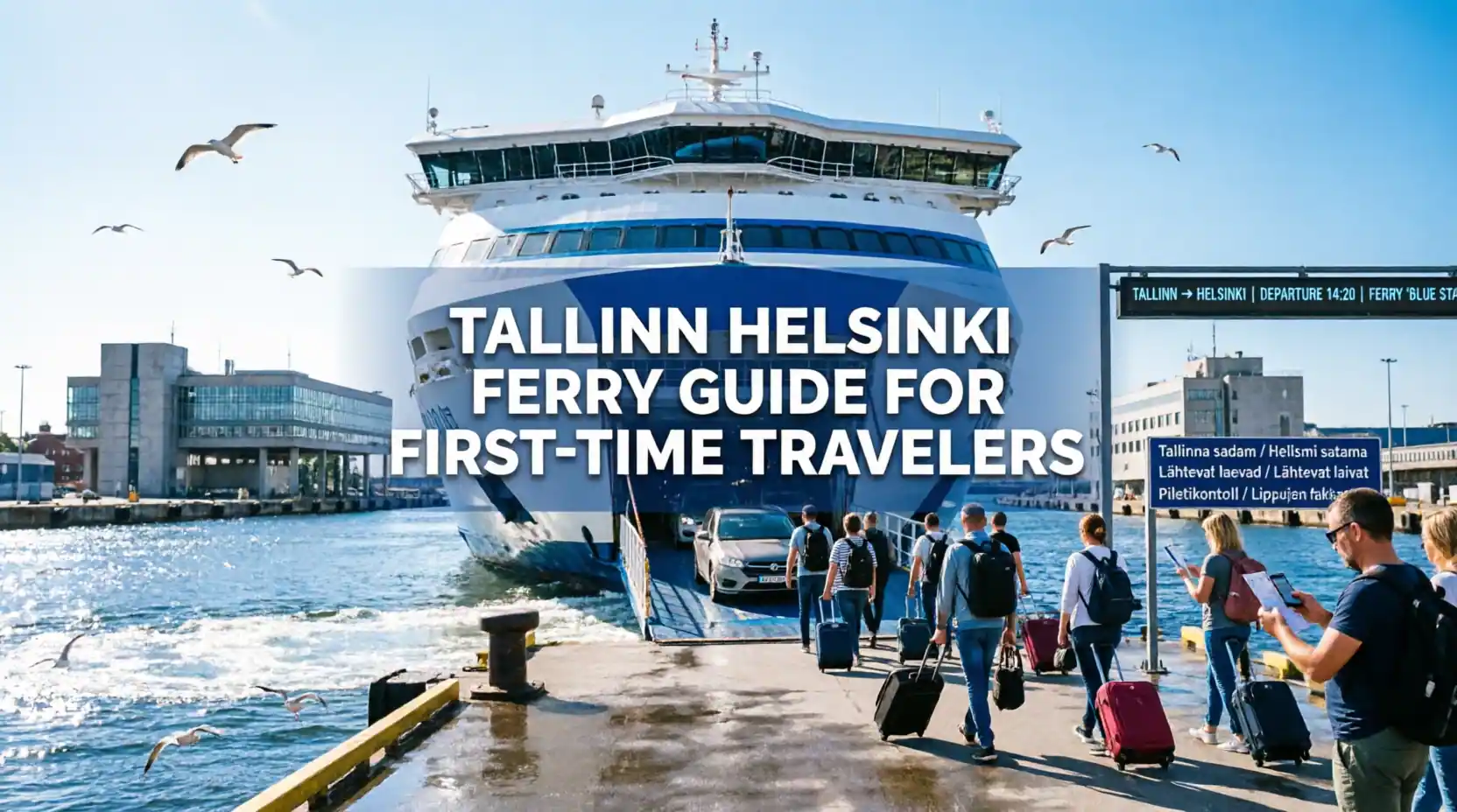 First-Time Travelers Guide to Navigating Tallinn Helsinki Ferry Lines