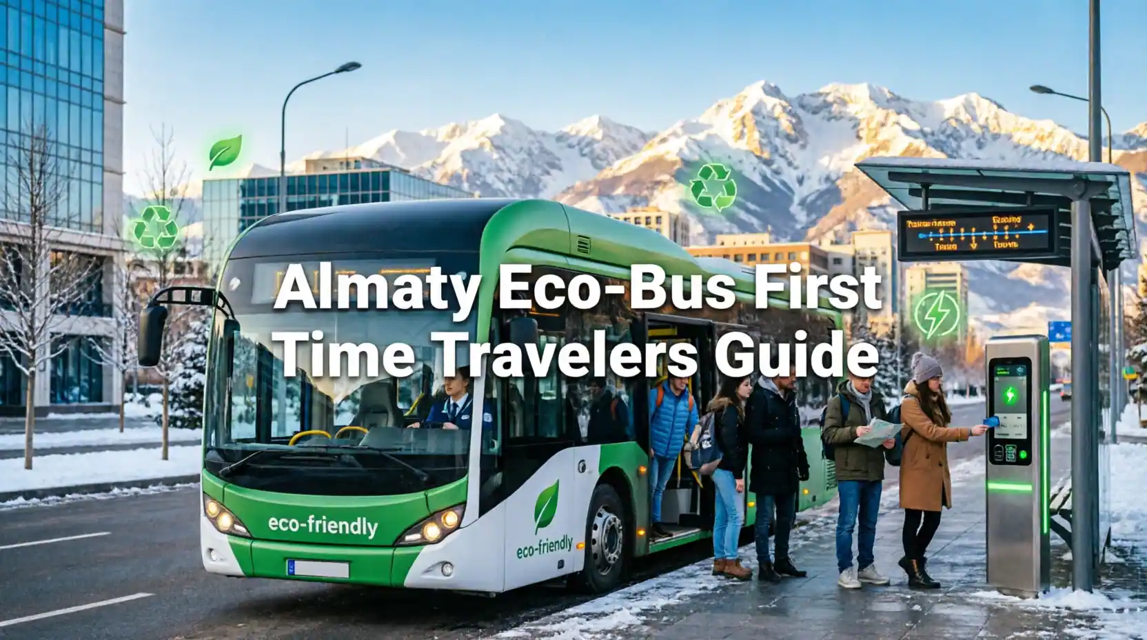 First Time Travelers Guide to Using Eco Buses in Almaty