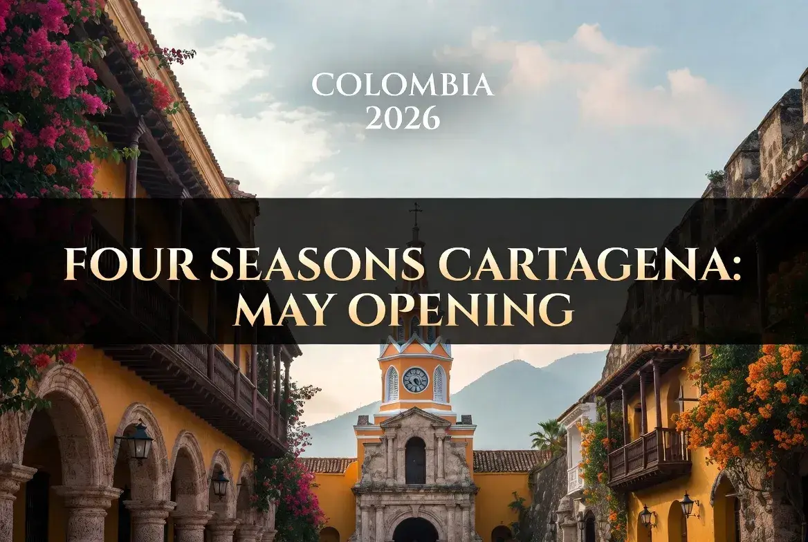 Four Seasons Hotel Cartagena 2026: A first look at the spring opening in Getsemaní.