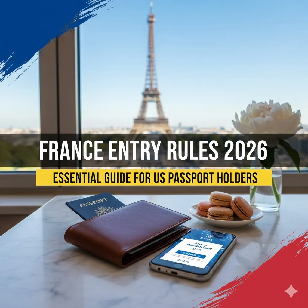 France Entry Requirements for US Passport Holders (2026 Updated Guide)
