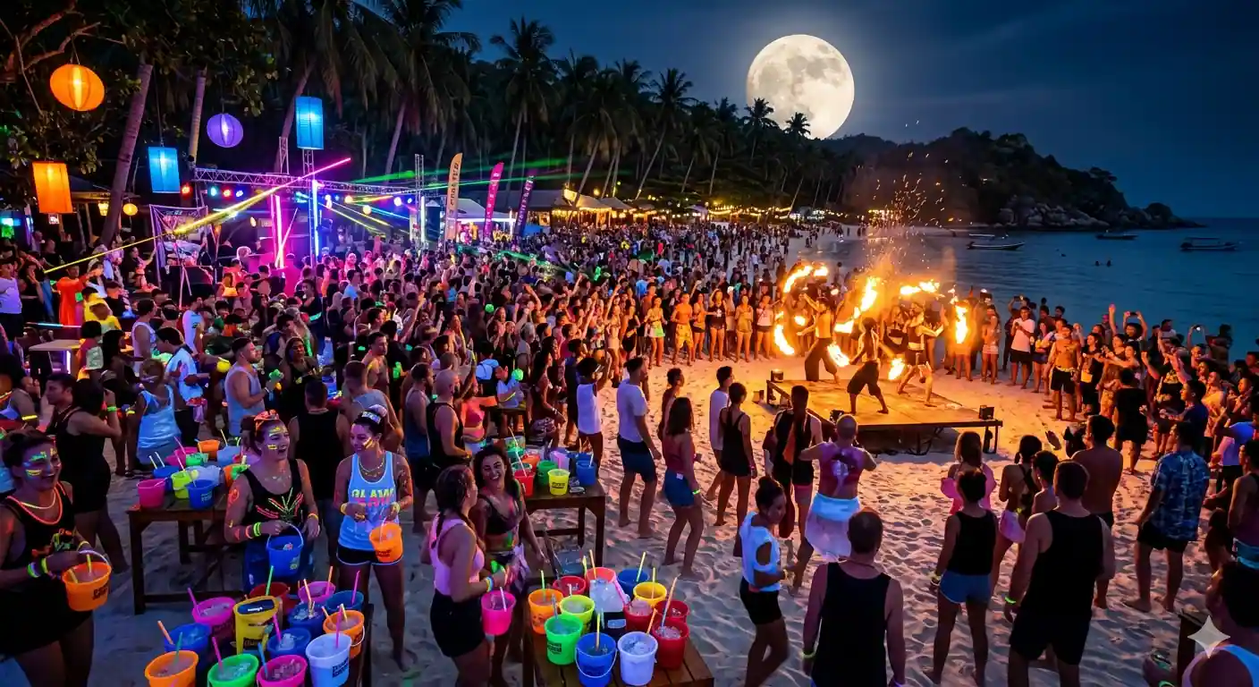 Full Moon Party Survival Guide for Koh Phangan and Best Beachfront Stays