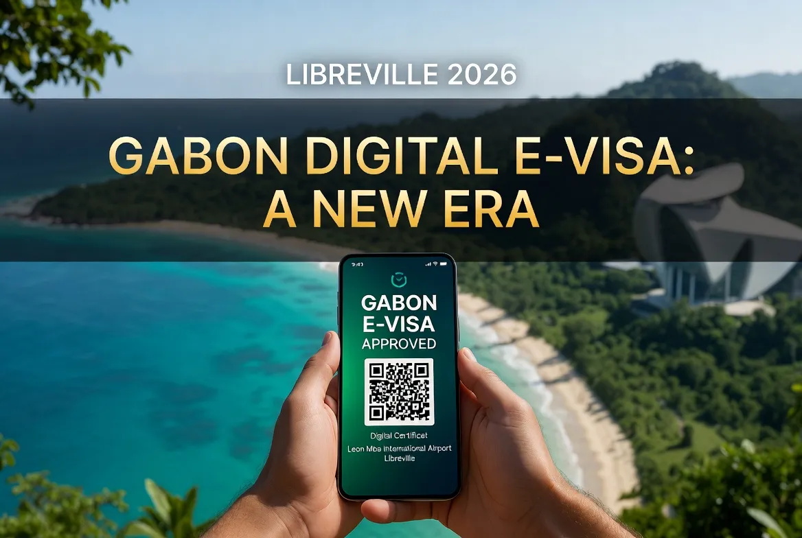 Gabon Digital e-Visa 2026: A complete guide to the new online application and payment system.