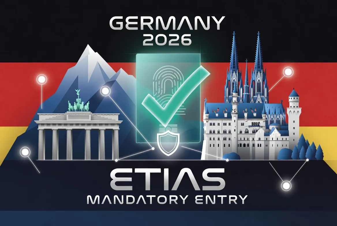 Germany ETIAS 2026 Update: Mandatory travel rules for US and UK citizens (Step-by-step).