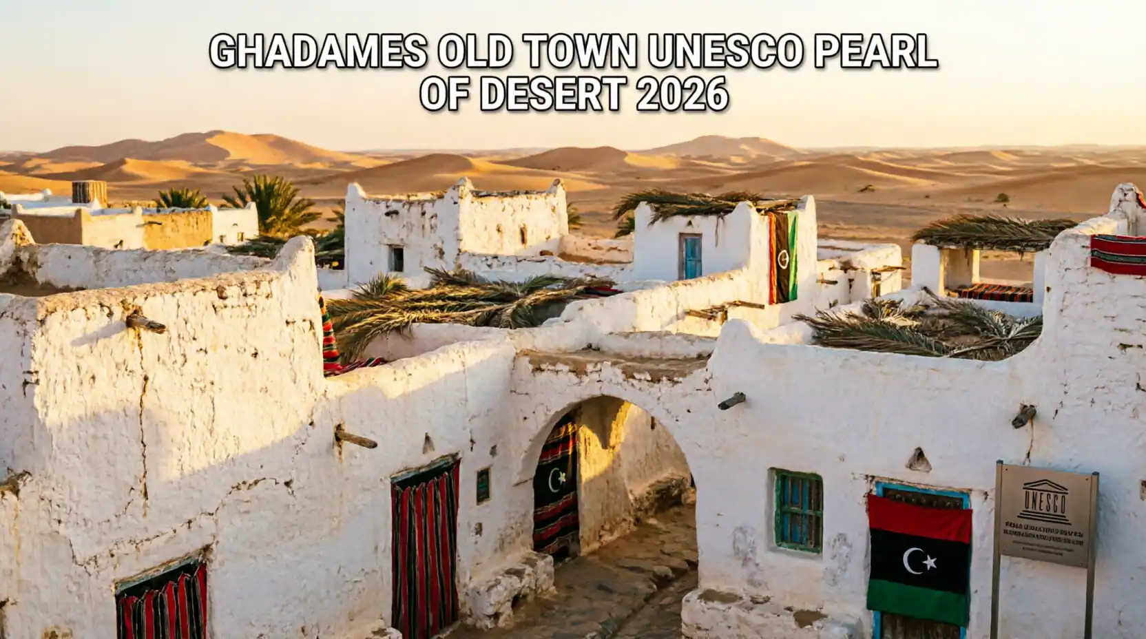 Ghadames Old Town UNESCO: Why "The Pearl of the Desert" Is Trending for 2026 Slow Travel
