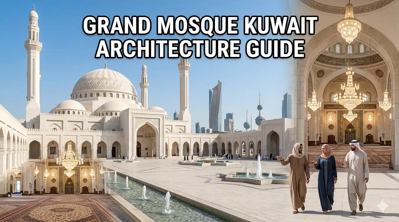 Pet Nest Lab - Grand Mosque Kuwait Architecture and First Time Visitor Guide