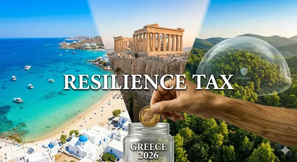 Greece Climate Resilience Tax: Why you now pay a seasonal fee for environmental protection.