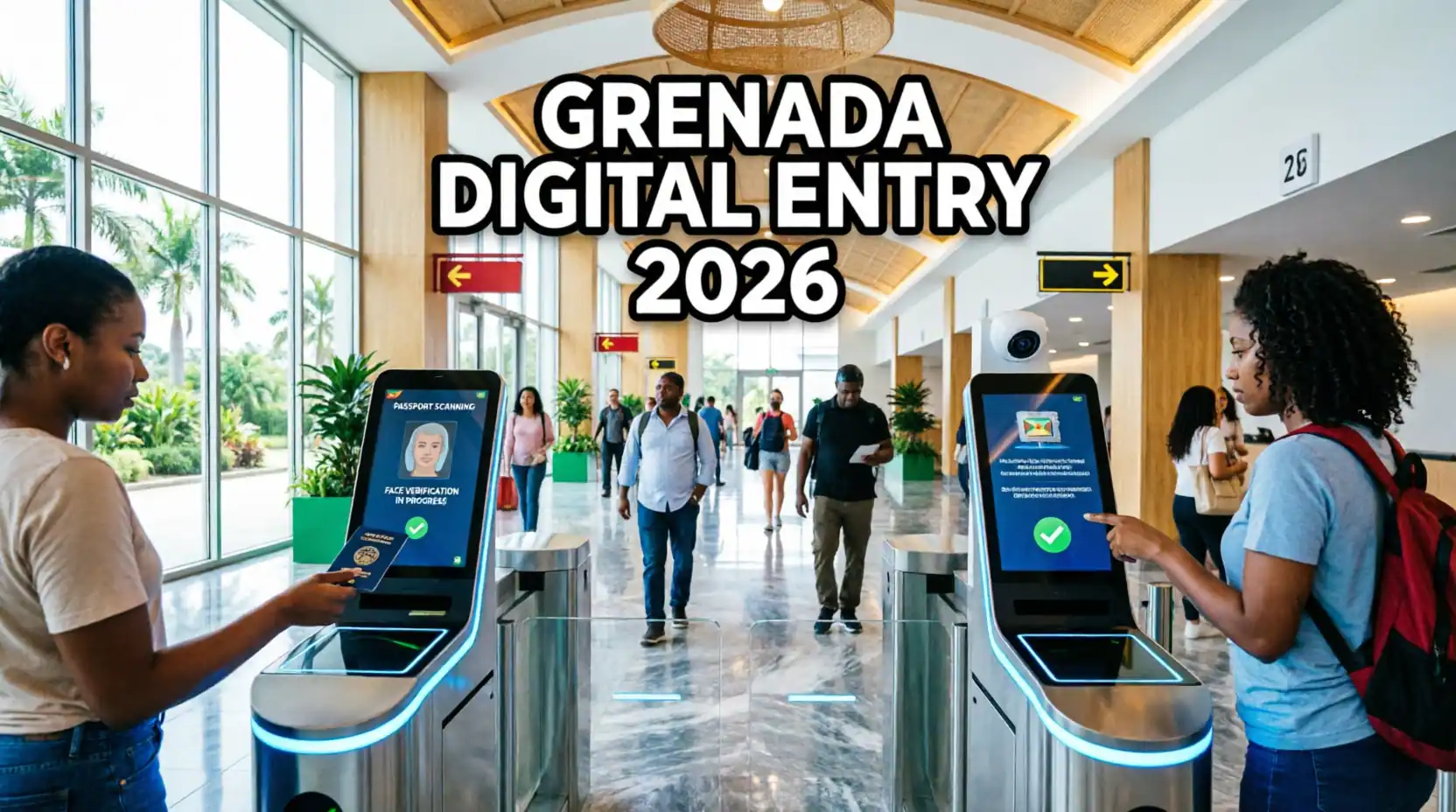Grenada Digital Entry 2026: E-Gates Guide