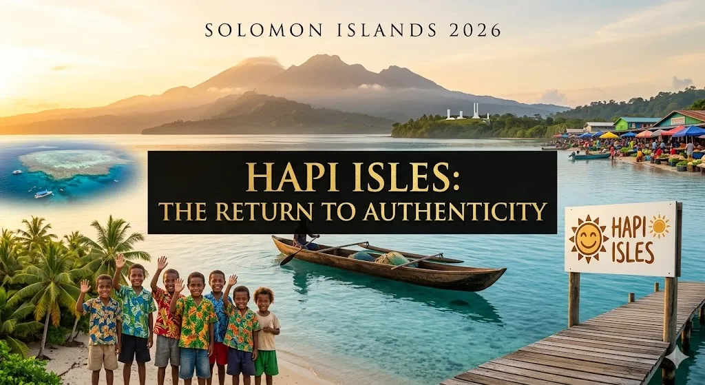 Hapi Isles Rebranding 2026: Why Solomon Islands is reverting to its original tourism brand.