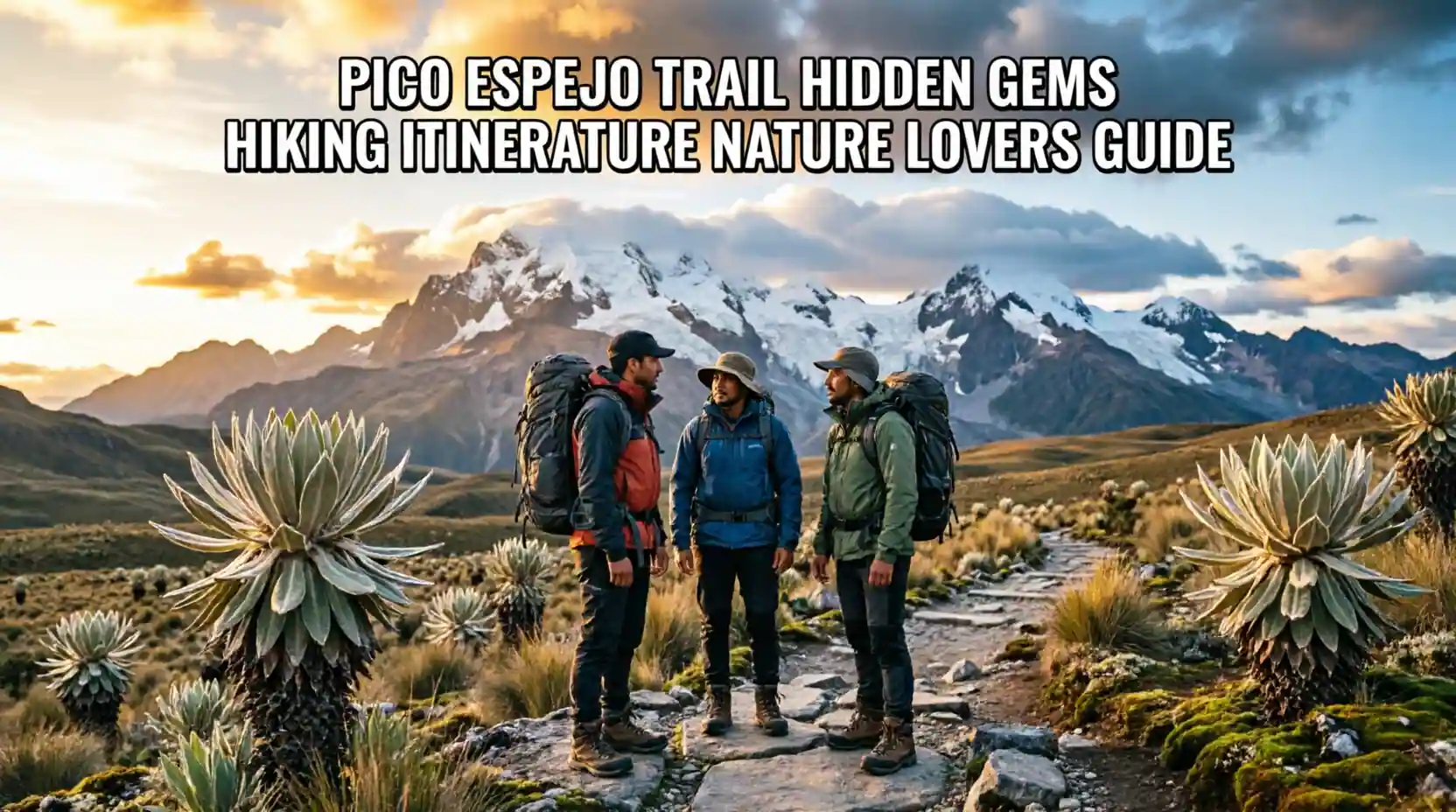 Hidden Gems of Pico Espejo Trail Hiking Itinerary for Nature Lovers