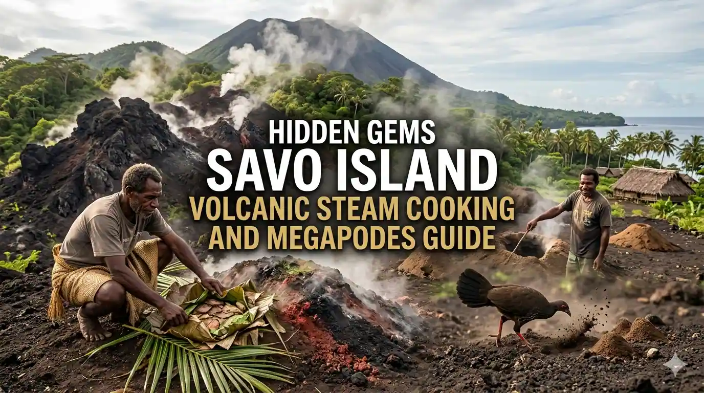 Hidden Gems Savo Island Volcanic Steam Cooking and Megapodes