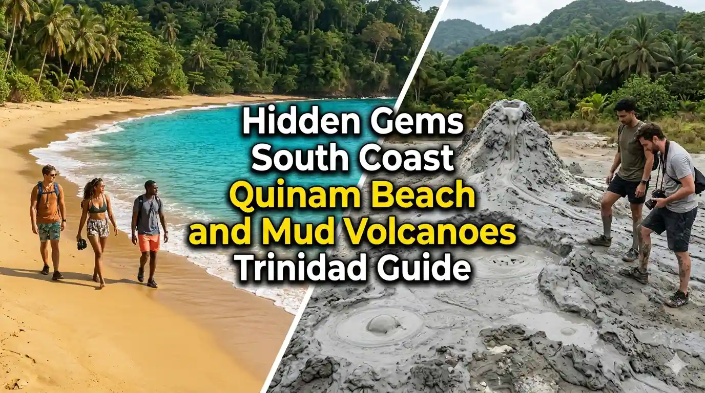 Hidden Gems South Coast Quinam Beach and Mud Volcanoes Trinidad