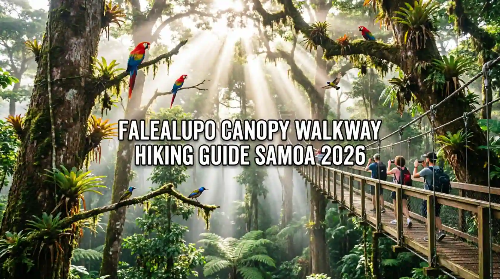 Hiking the Canopy Walkway in Falealupo- A Complete Guide for Nature Lovers and Eco-Tourists in Samoa