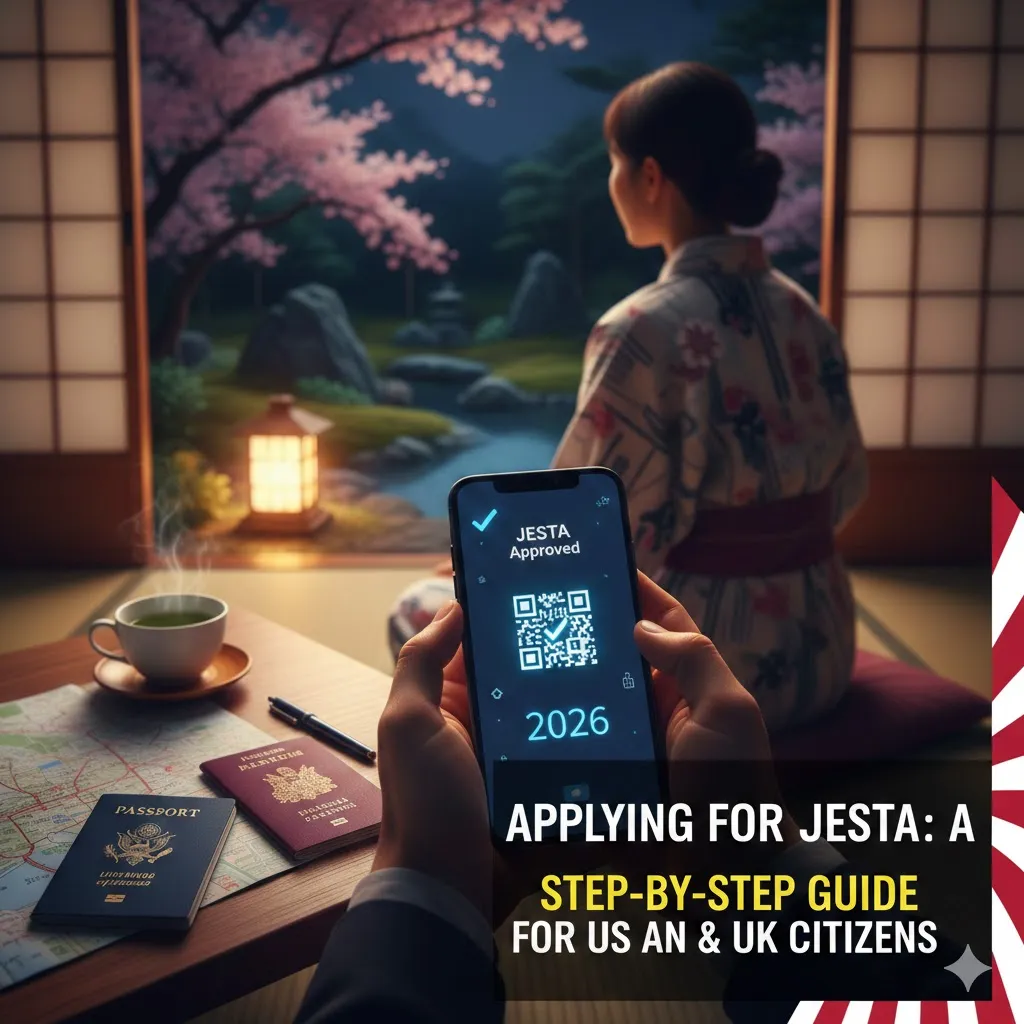 How to Apply for Japan’s JESTA: A Step-by-Step Guide for US and UK Citizens (2026 Update)