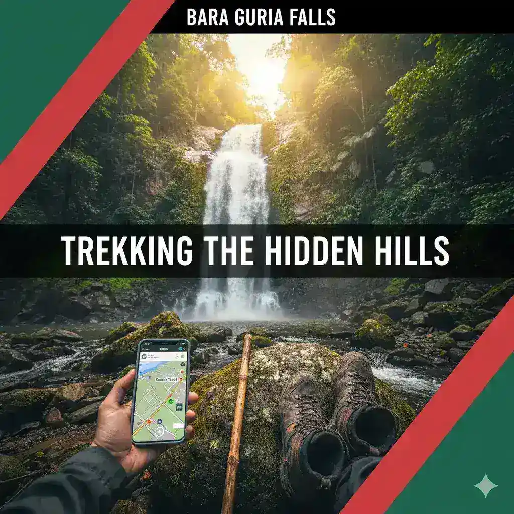 How to find the "Bara Guria" waterfall: A secret trek in the Bandarban hills.