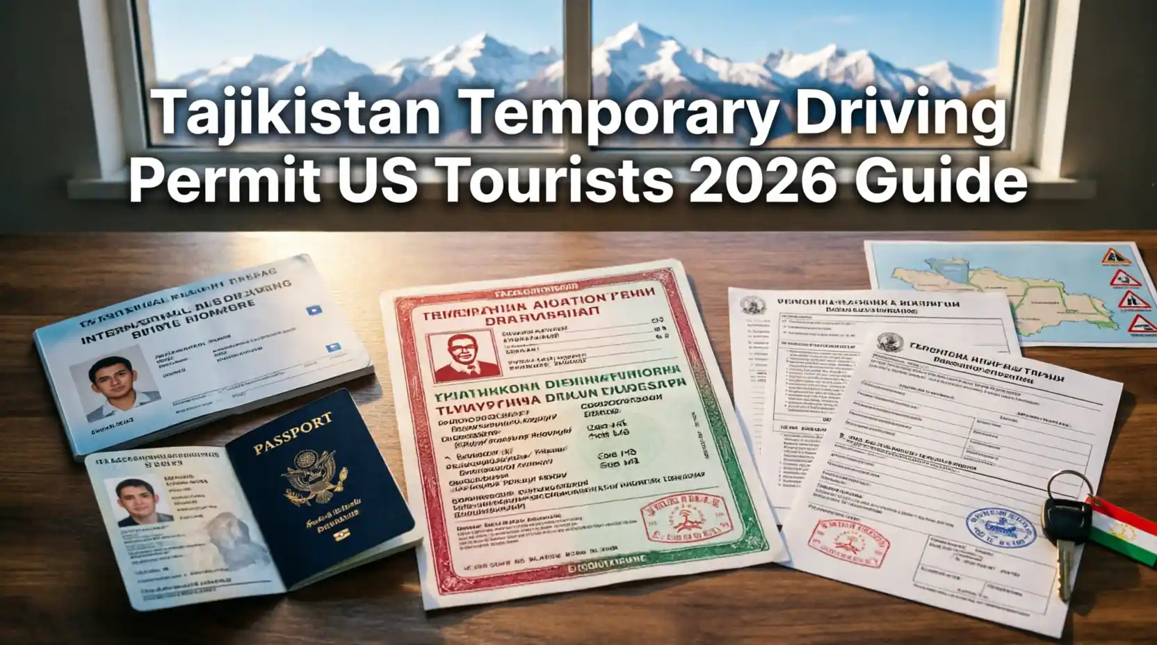 How to Get Temporary Tajik Driving Permit for US Tourists 2026