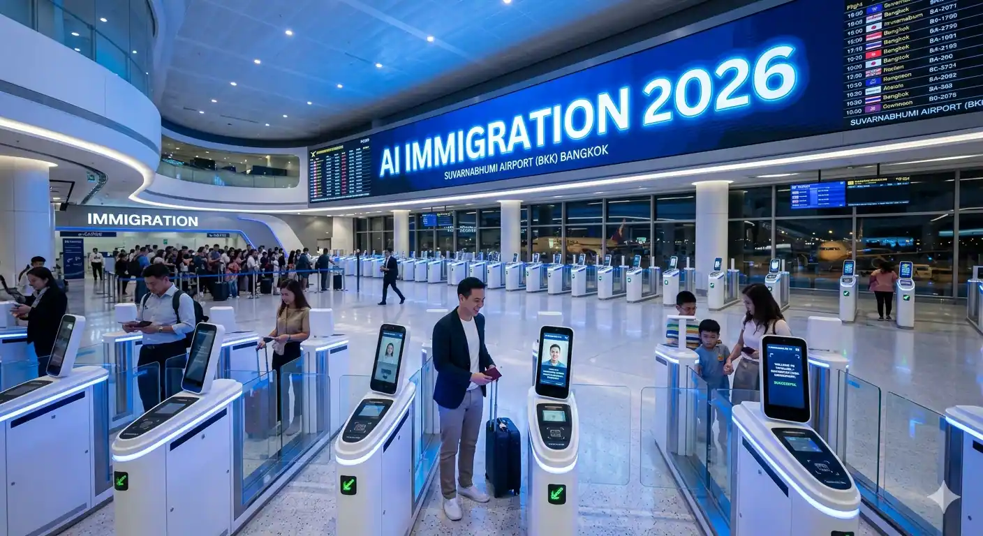 How to Navigate AI Guided Immigration at Suvarnabhumi Airport in 2026