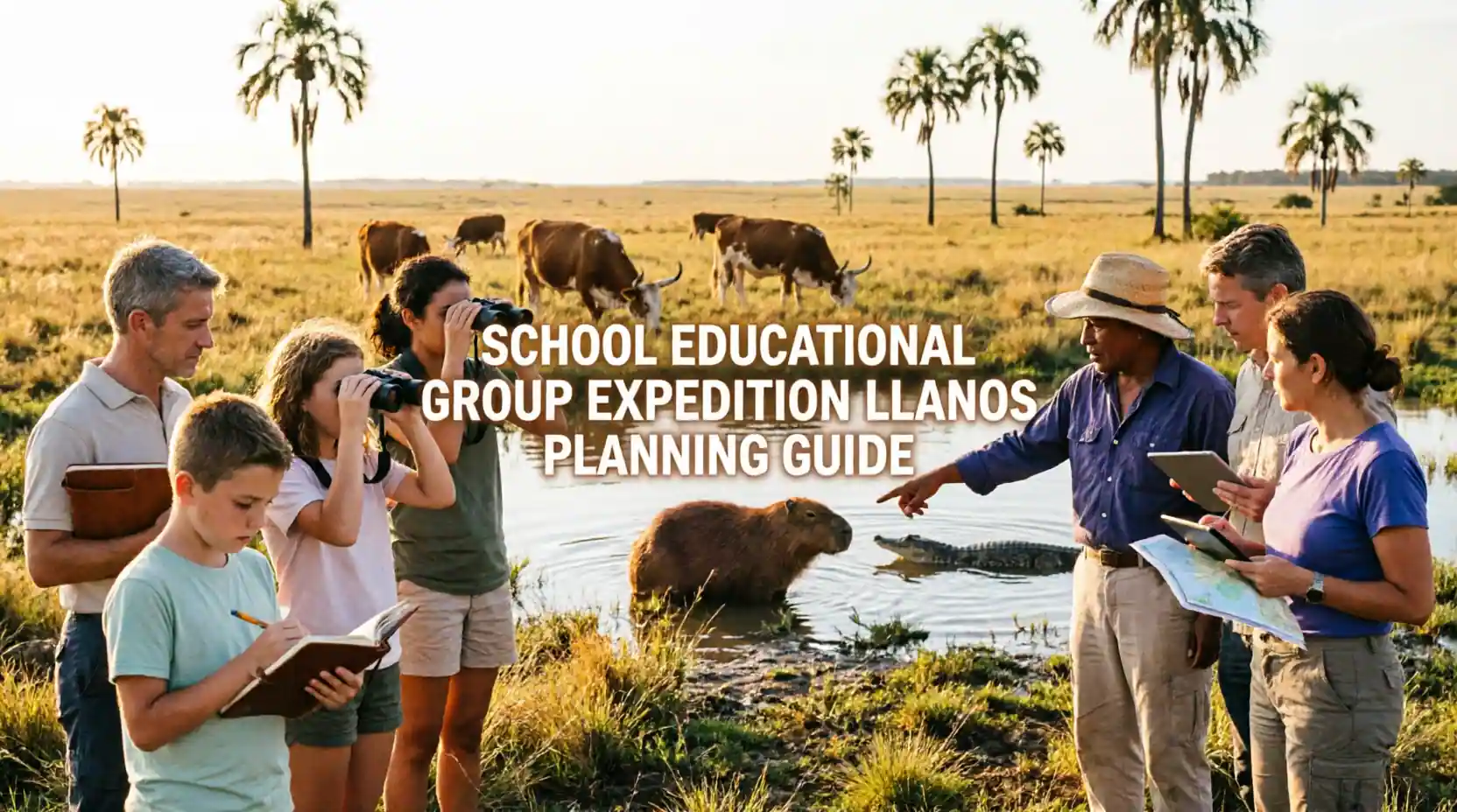 How to Organize School or Educational Group Expedition to Llanos