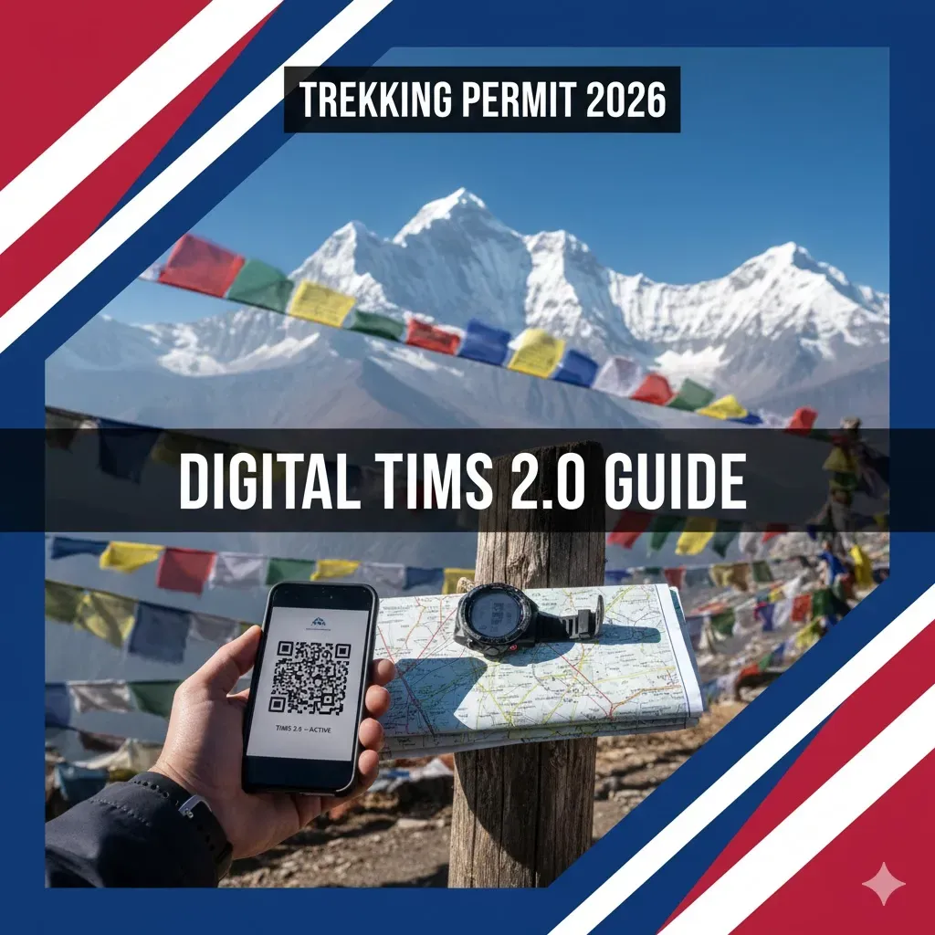 How to use Nepal's new digital trekking permits (TIMS 2.0) in 2026.