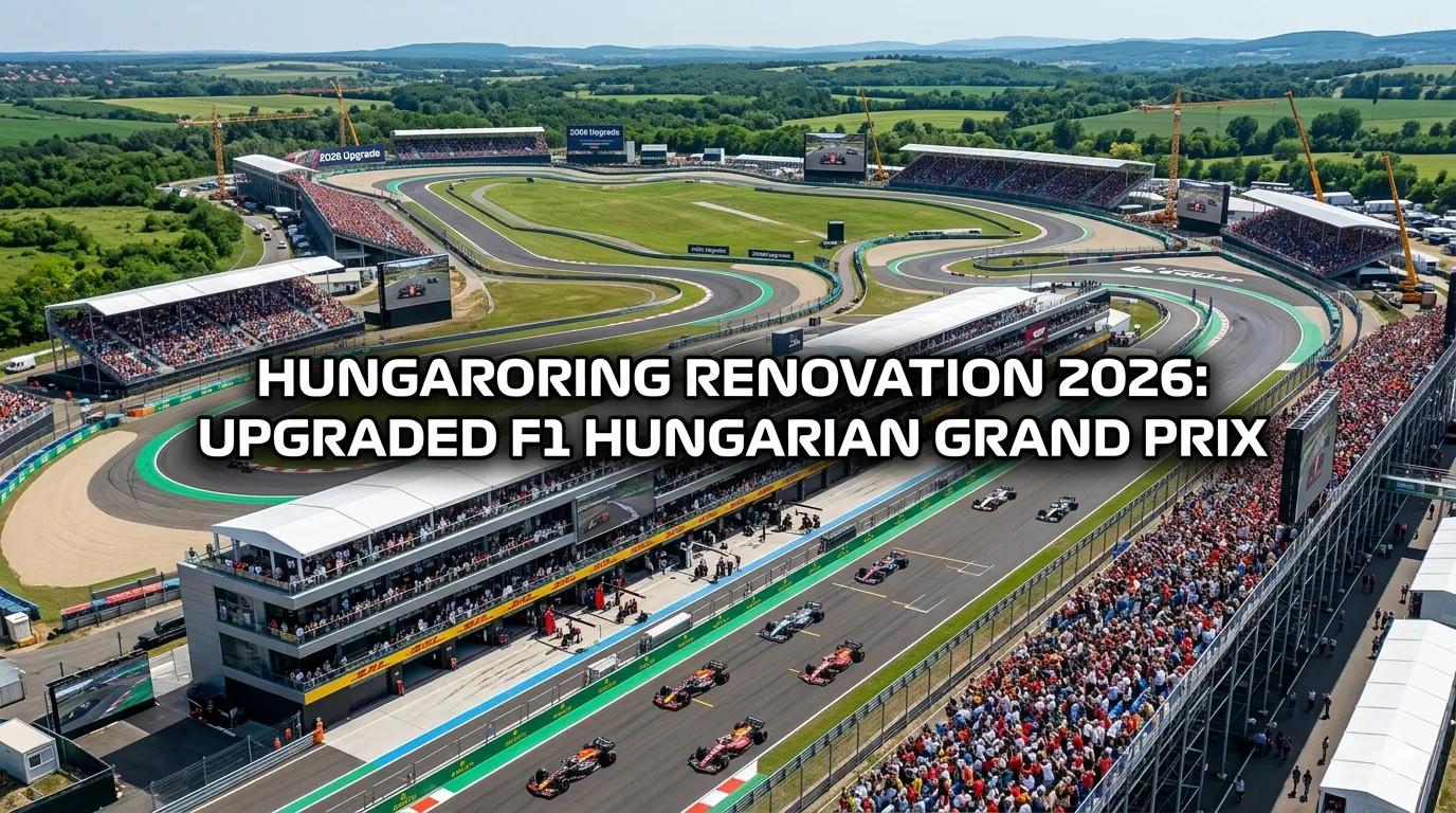 Hungaroring Renovation 2026: Upgraded F1 Hungarian GP