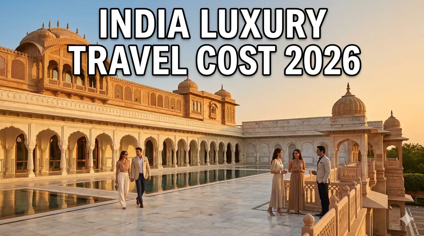 India Luxury Travel Cost and 14 Day Budget Guide from USA 2026