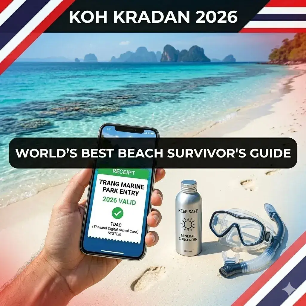 Is Koh Kradan still the "World's Best Beach" in 2026? A survivor's guide.