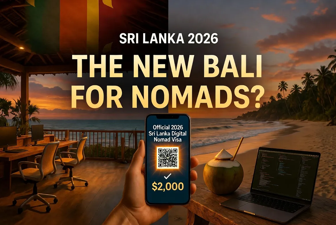 Is Sri Lanka the "New Bali" for 2026? A comparison for digital nomads.