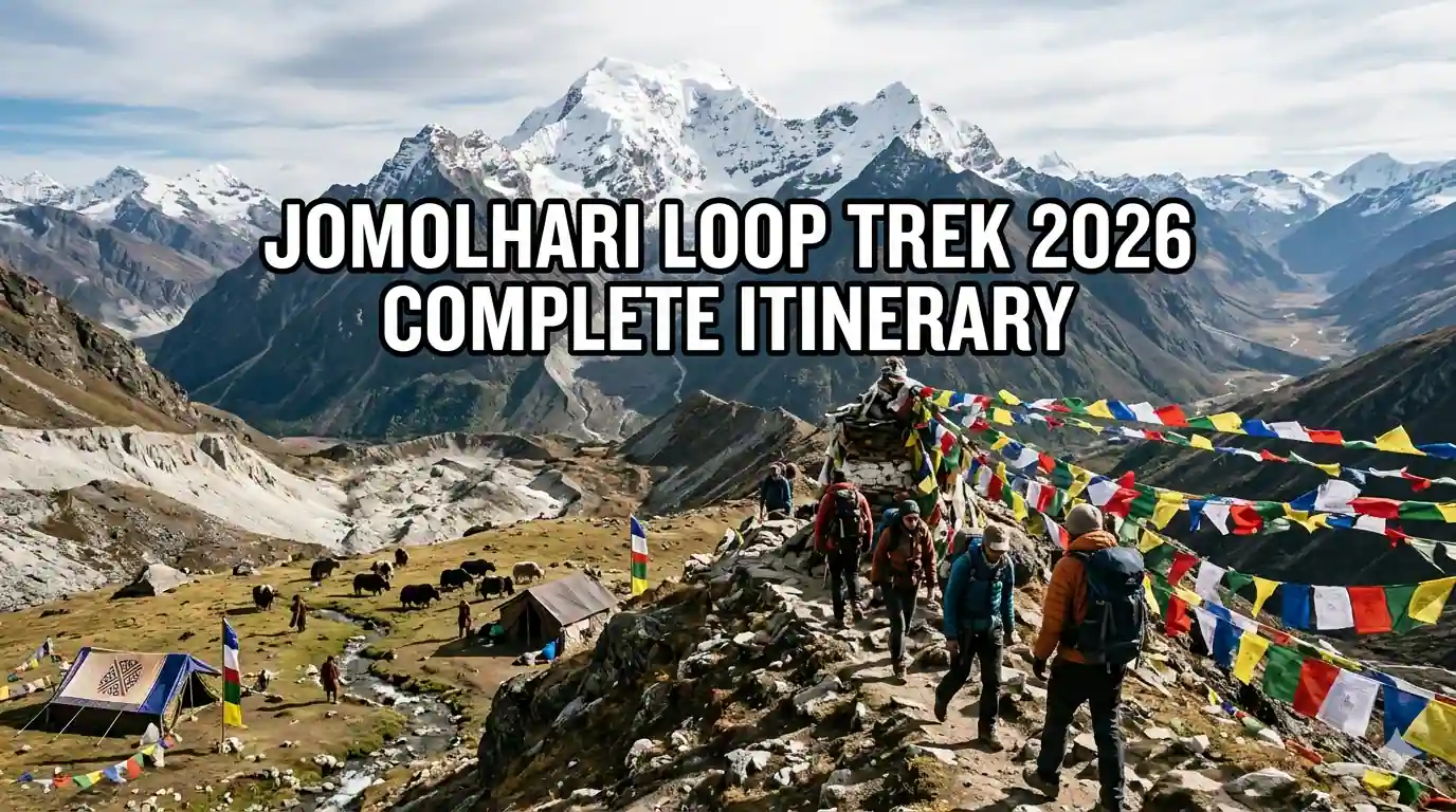Jomolhari Loop Trek Bhutan Complete High Altitude Itinerary Guide 2026