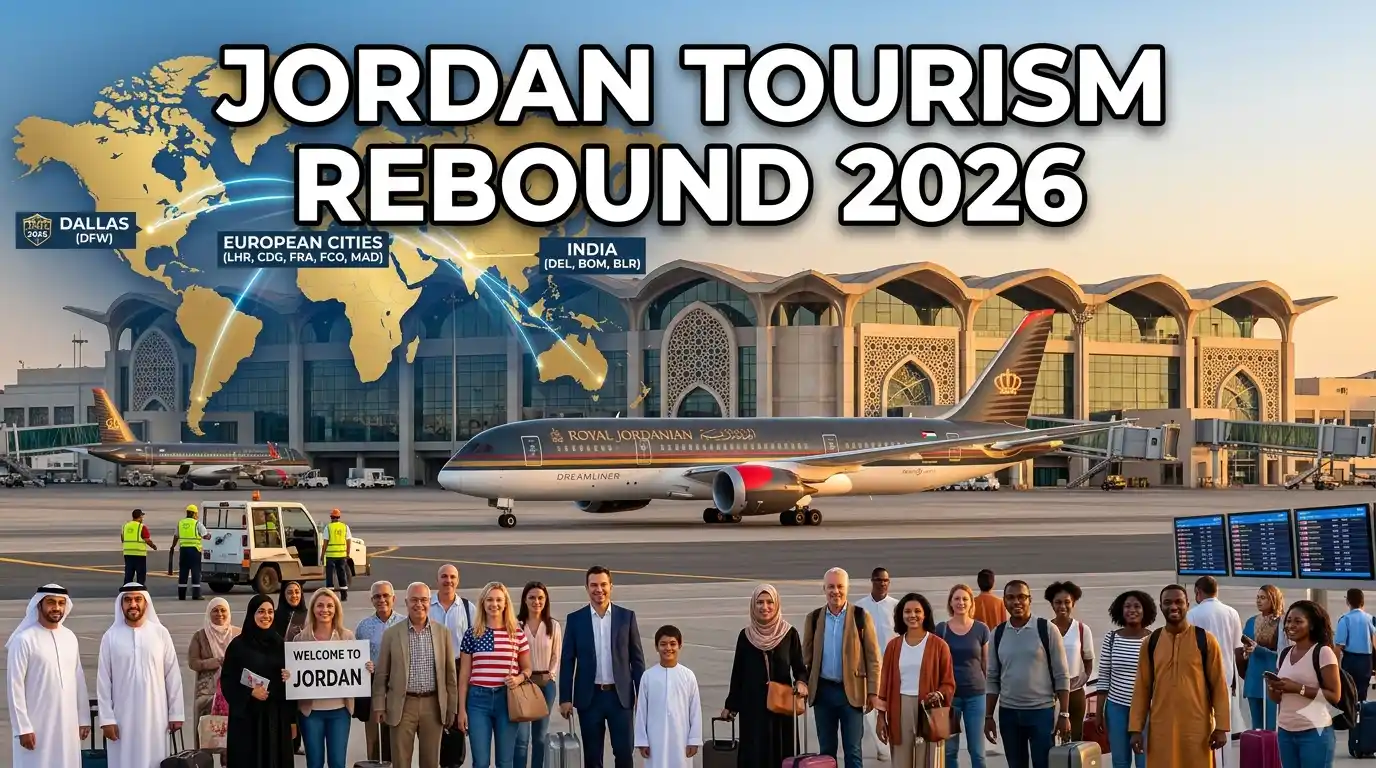 Jordan Tourism 2026: Air Route Expansions Drive Record Growth