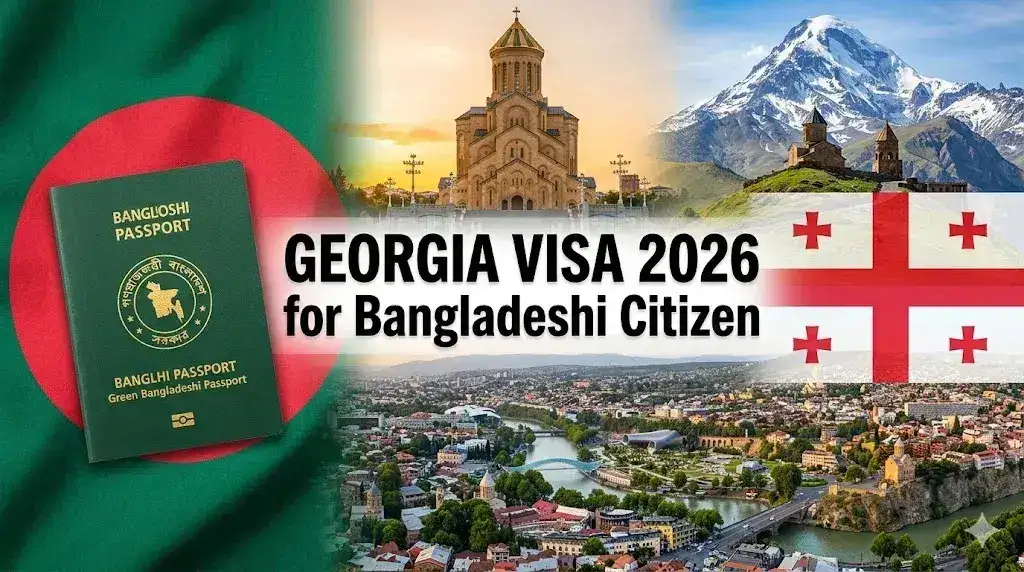 জর্জিয়া ভিসা ২০২৬: বাংলাদেশী নাগরিকদের জন্য ই-ভিসা ও নতুন ভ্রমণ বীমা নিয়ম