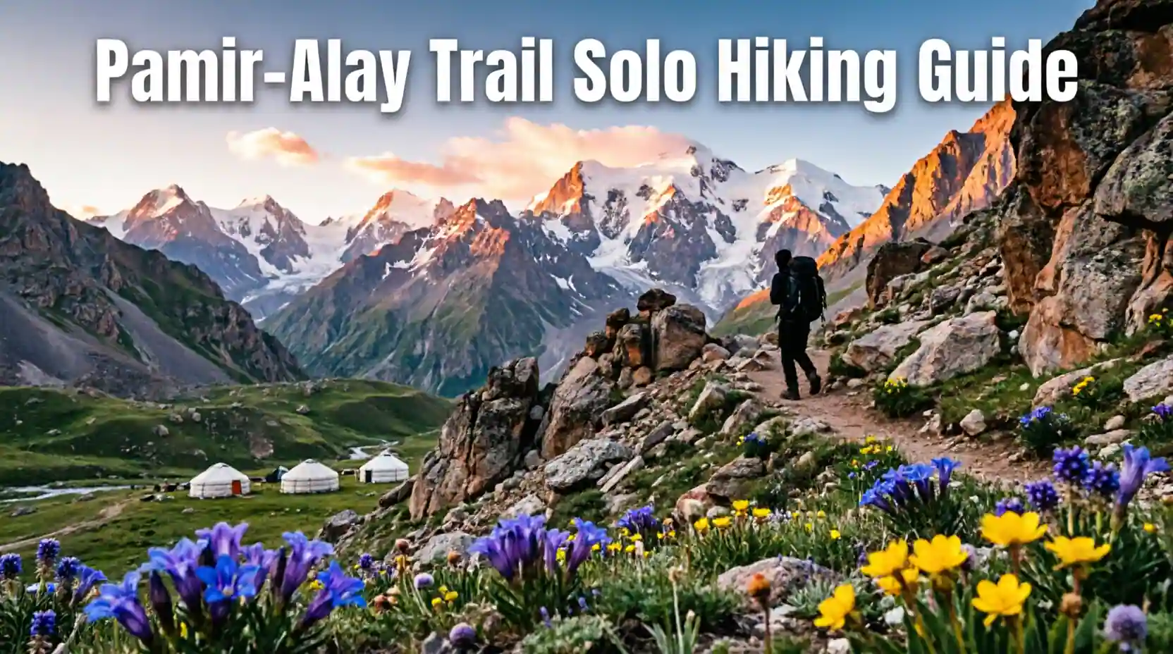 Kyrgyzstan Solo Adventurers Guide to Thru Hiking Pamir Alay Trail