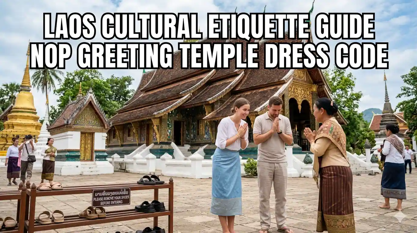 Laos Cultural Etiquette Nop Greeting Temple Dress Code Complete Guide 2026