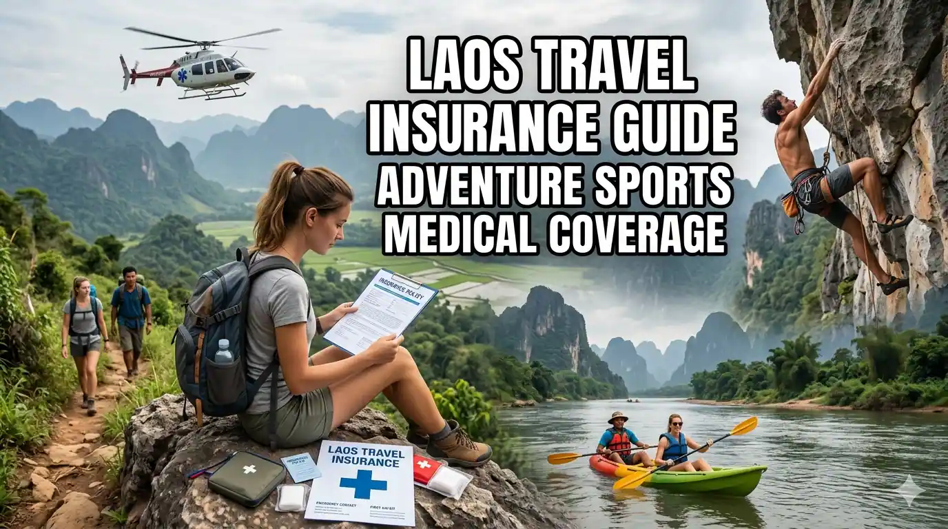 Pet Nest Lab - Laos Travel Insurance Medical Coverage Adventure Sports Complete Guide 2026