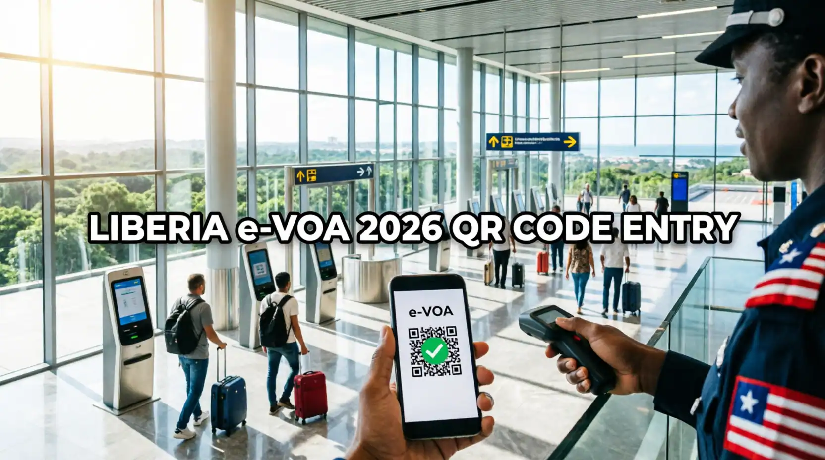 Liberia e-VOA 2026: Complete Guide to the New QR Code Airport Entry System