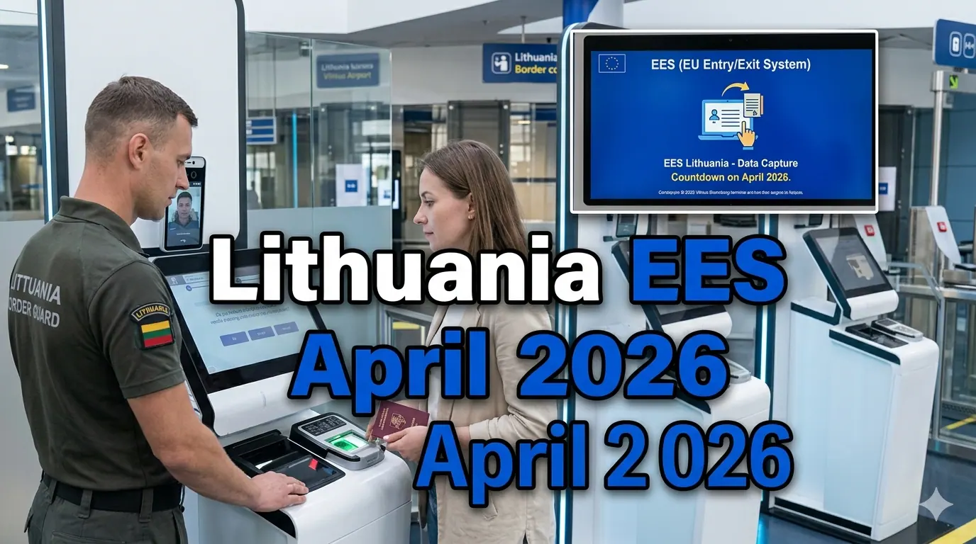 Pet Nest Lab - Lithuania EES April 2026: Biometric Entry Guide