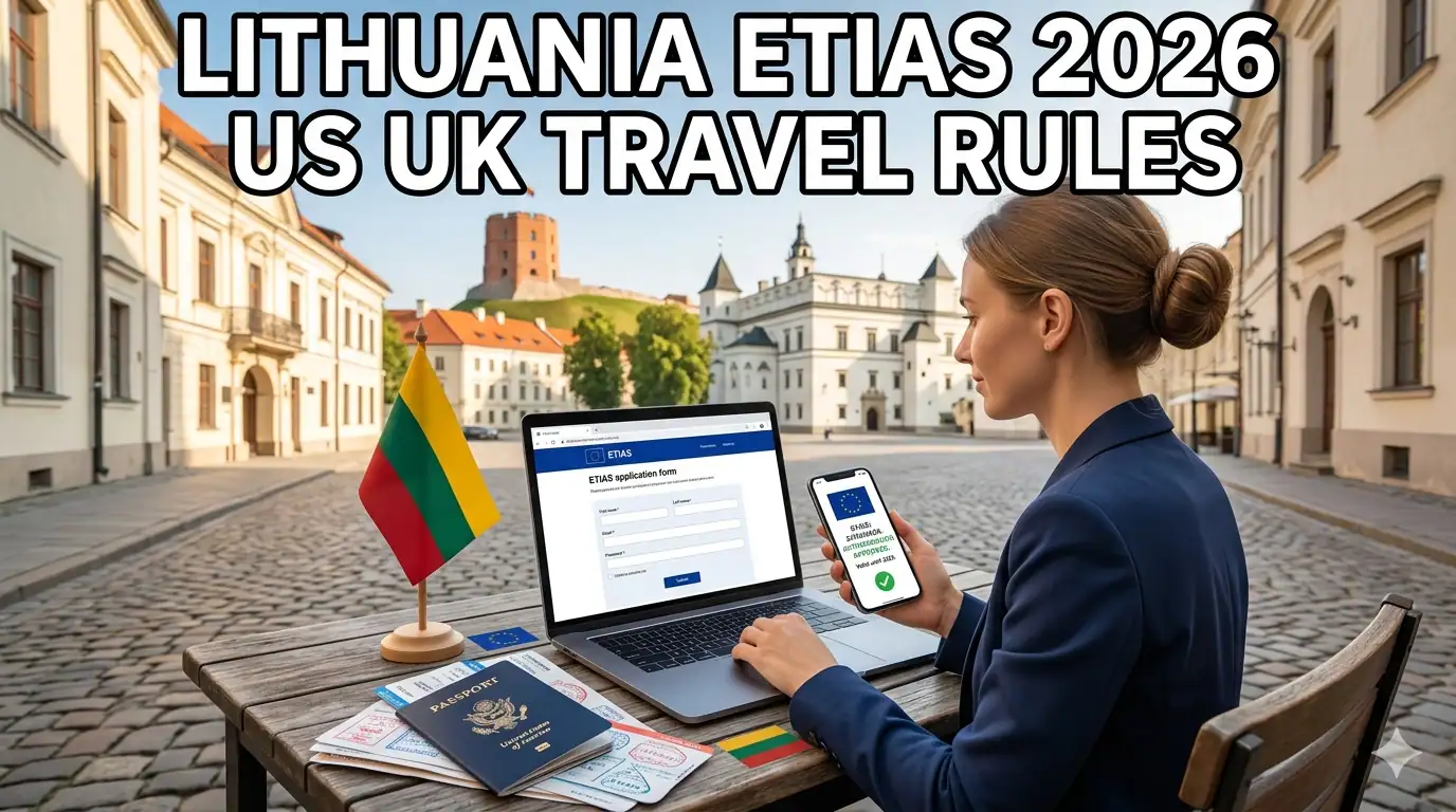 Pet Nest Lab - Lithuania ETIAS 2026 Update: Mandatory Travel Authorization for US and UK Citizens