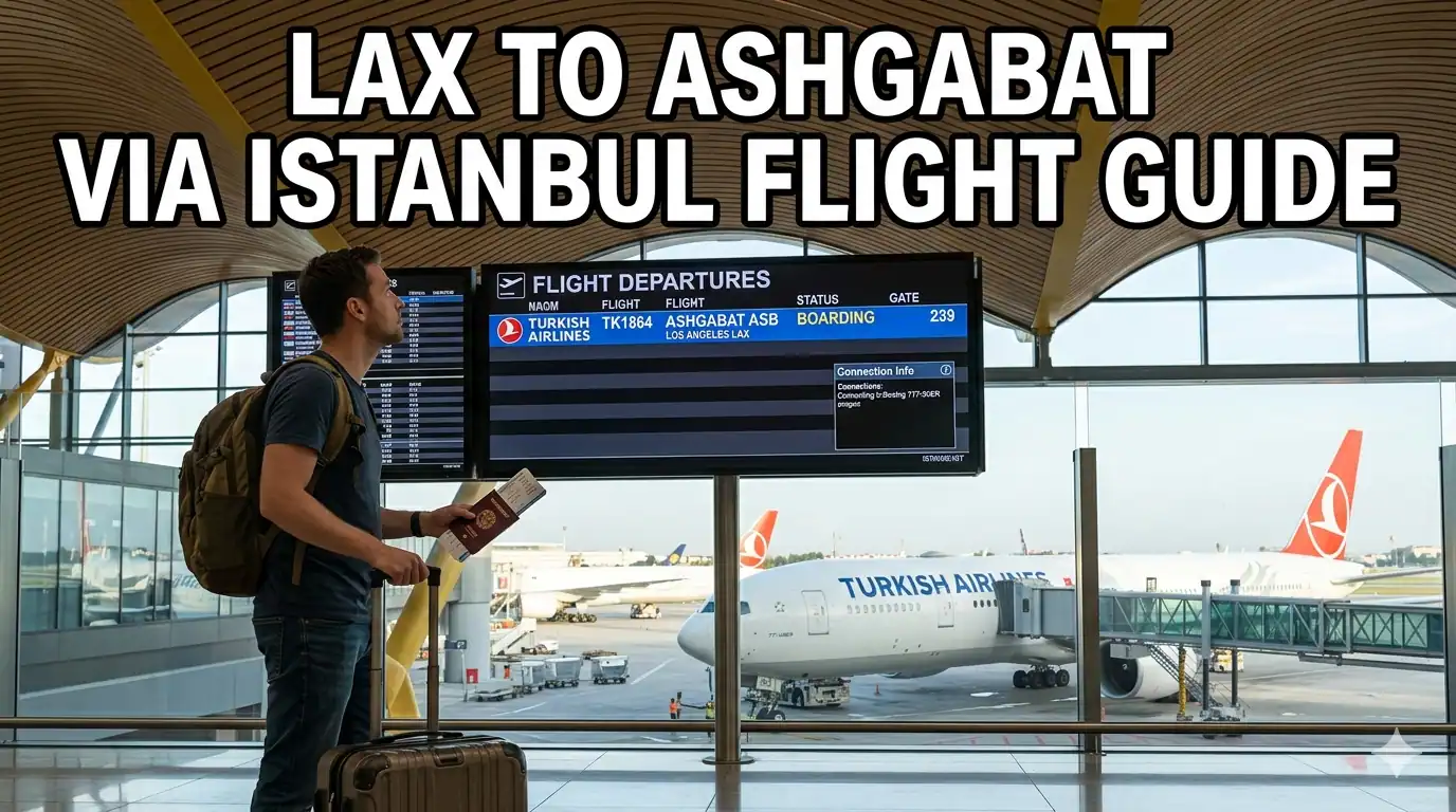 Pet Nest Lab - Los Angeles to Ashgabat via Istanbul Flight Guide and Route Hacks 2026