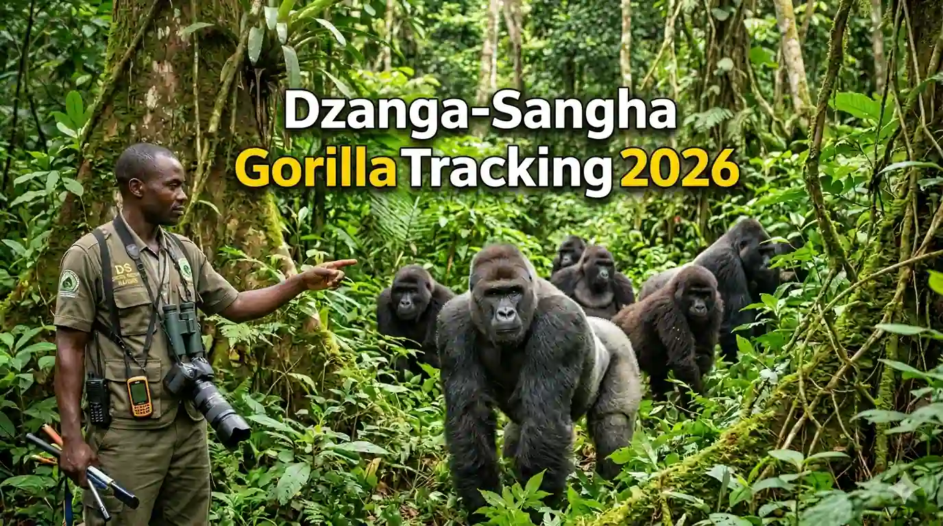 Lowland Gorilla Tracking in Dzanga-Sangha 2026: Prices, Permits & Habituated Groups