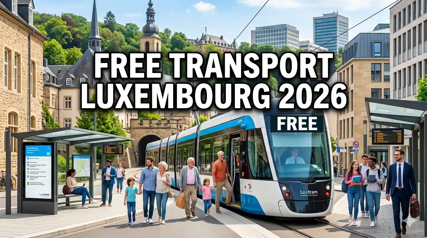 Luxembourg Free Transport 2026: Travel Countrywide for $0