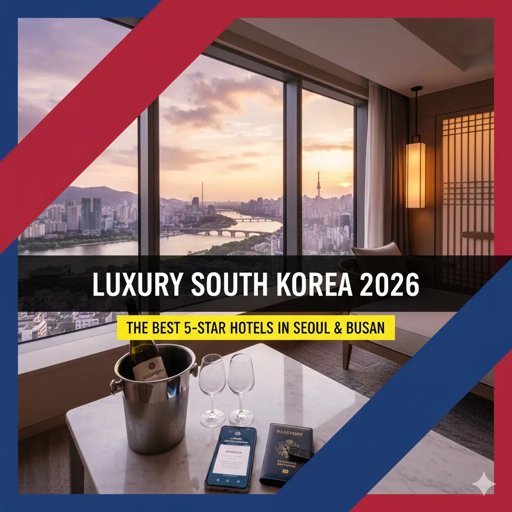 Luxury South Korea: Best 5-Star Hotels in Seoul and Busan