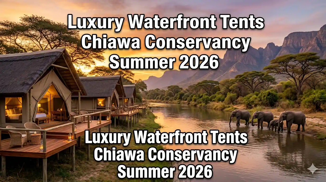 Luxury Waterfront Tents Chiawa Conservancy Summer 2026 Guide
