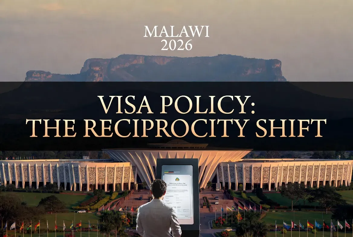 Malawi Visa Policy Update 2026: Why US, UK, and EU citizens now need a visa again.