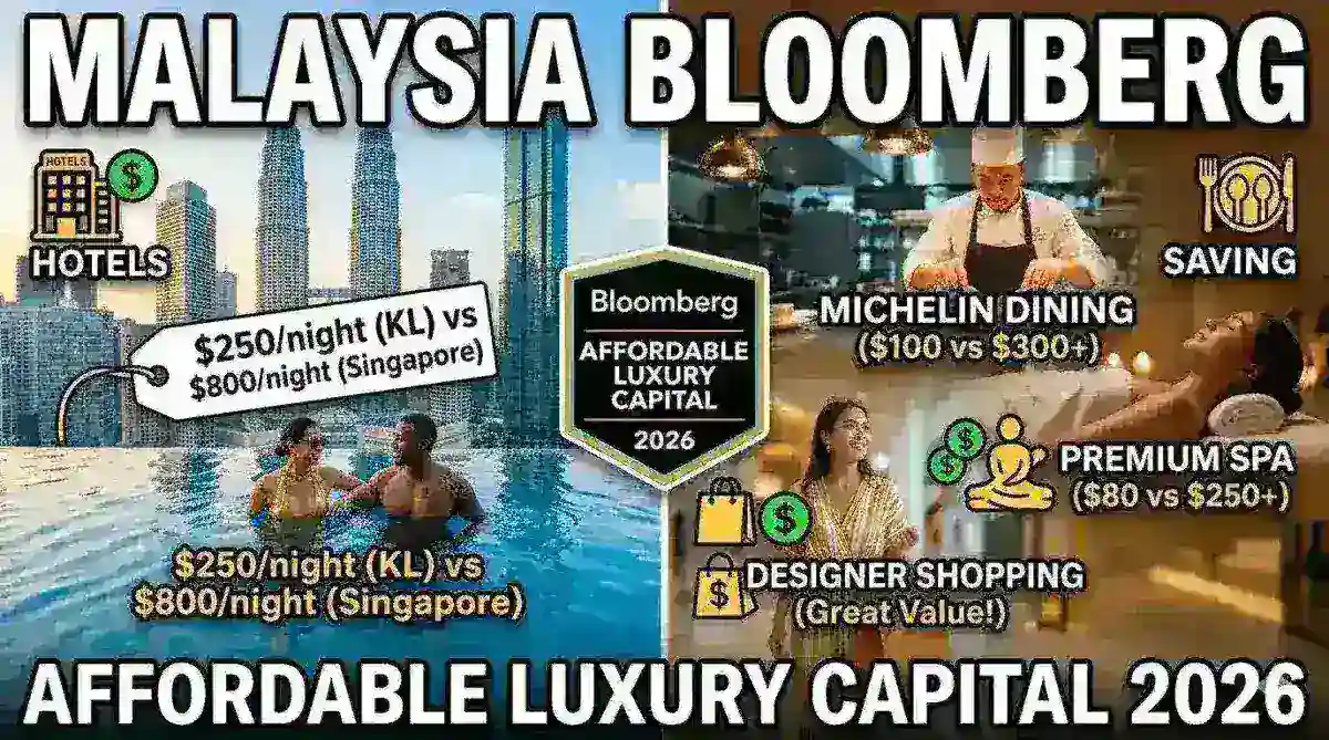 Malaysia Named Affordable Luxury Capital 2026 by Bloomberg