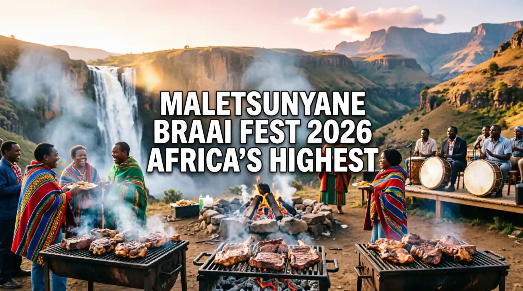 Pet Nest Lab - Maletsunyane Braai Fest 2026: Africa's Highest Barbecue Experience (Nov 28-30)
