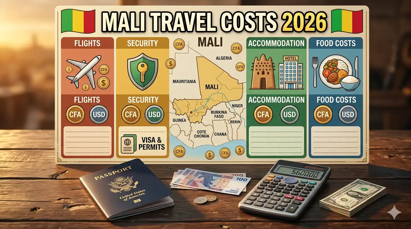 Mali Travel Cost Breakdown 2026: Real Trip Budget Guide