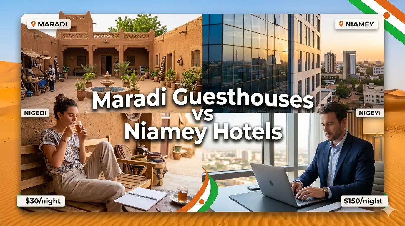 Pet Nest Lab - Maradi Guesthouses vs Niamey Business Hotels: Niger Stay